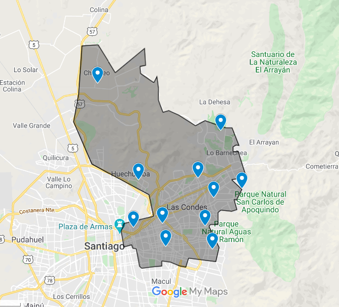 Mapa delivery